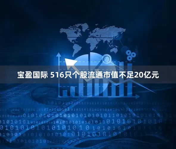 宝盈国际 516只个股流通市值不足20亿元