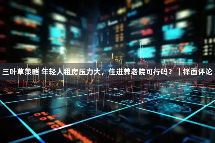 三叶草策略 年轻人租房压力大，住进养老院可行吗？｜锋面评论